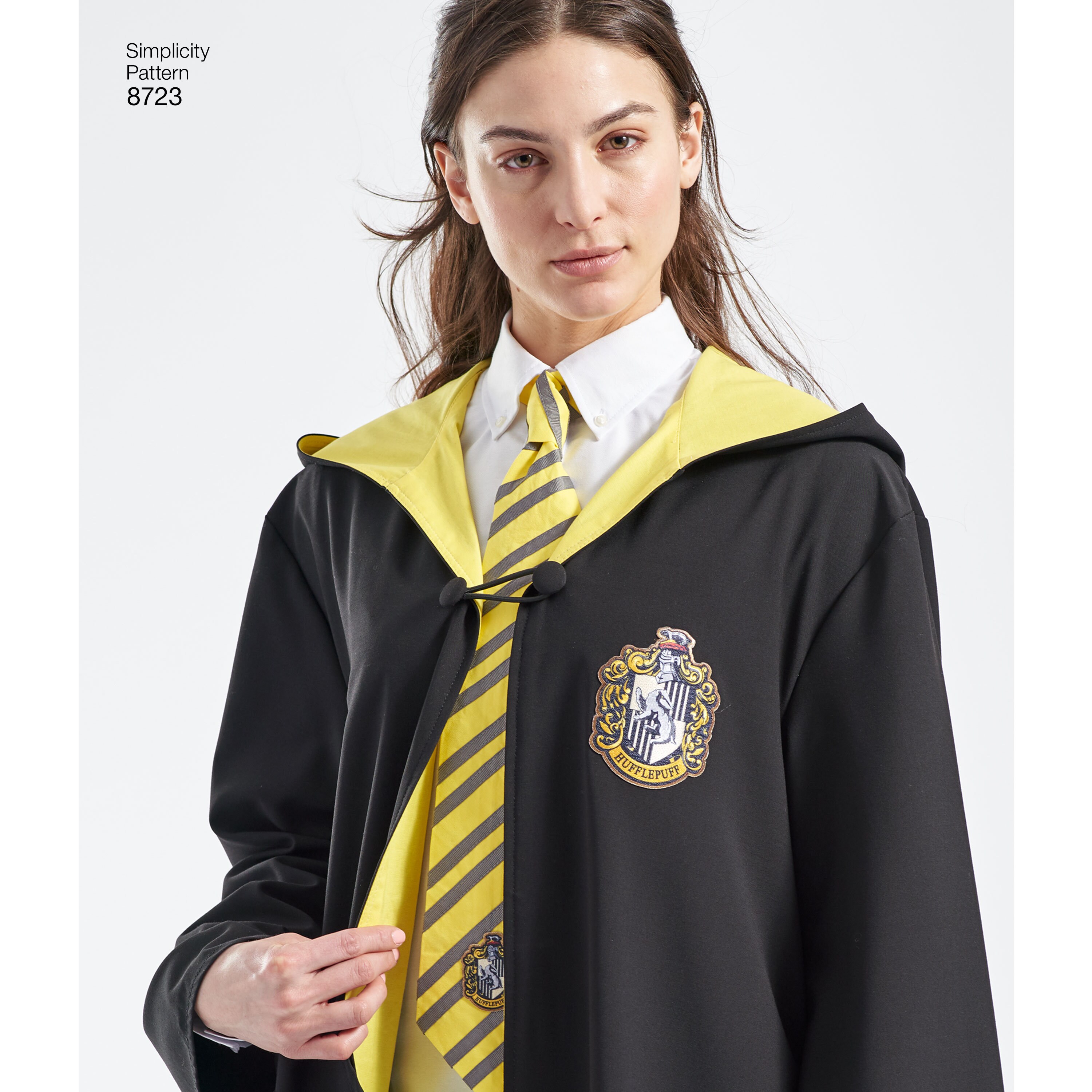 Simplicity Pattern 8723- Harry Potter Robe, Tie and Sweater Size XS-L ...