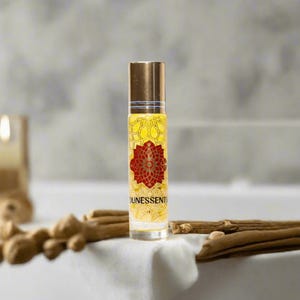 Frankincense and Yellow Jade Infusion Roll-On | Crystal Infused Aromatherapy & Skincare Oil