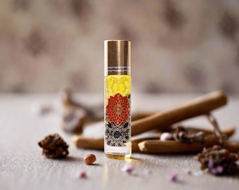 Roll-on etherische olie van kruidnagel | Met kristallen doordrenkte aardings- en beschermingsroller (10 ml / 15 ml)