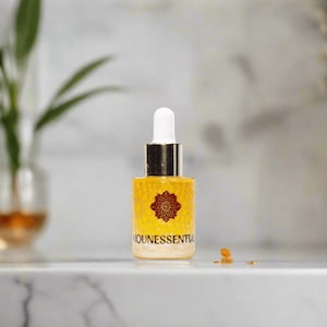 Essentiële olie van amber – puur Marokkaans harsachtig aroma | Aromatherapie, huid en massage – 15 ml