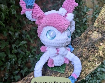 Fairy Fox - Low-sew Anime Amigurumi Crochet Digital Pattern - How to Make Guide