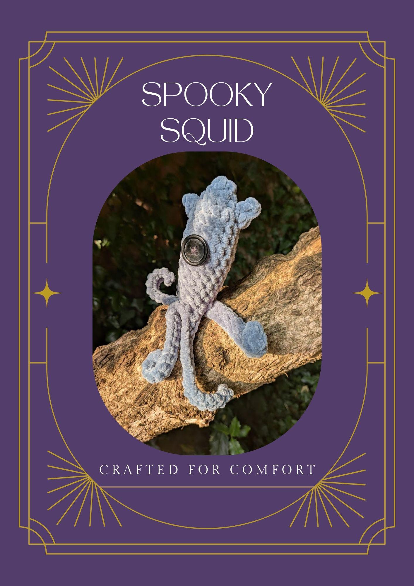 31 Squid Crochet Patterns for Ocean-Loving Crafters 10 Spooky Squid No-sew Crochet