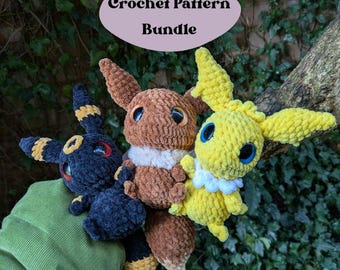 Fox-bundel 1 - digitaal gehaakt anime-amigurumi-haakpatroon - gehaakte markt Mystery Box-patronen
