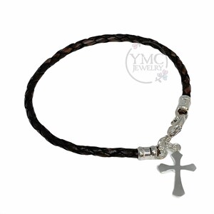 Bracelet Pour Garçon Avec Croix, Cadeau Pour La Première Communion, Baptême Ou Baptême Dans Une Boîte Cadeau Pour Fils, Frère, Neveu, Filleul, Petit- Fils - France
