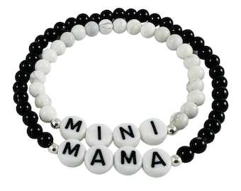 Mama Armband, Muttertagsgeschenke, Geschenke für Mütter, Mama Armband, personalisierte Armband Geschenk, Namensarmband, Mutter Mama Mama Mama Mini Armband