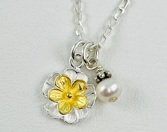 Collana personalizzata per damigella d'onore, regalo collana in oro per damigella d'onore, regalo di proposta per damigella d'onore, vuoi essere il nostro regalo per damigella d'onore, regalo per bambina