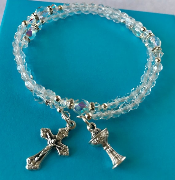 Etsy rosary bracelet clearance