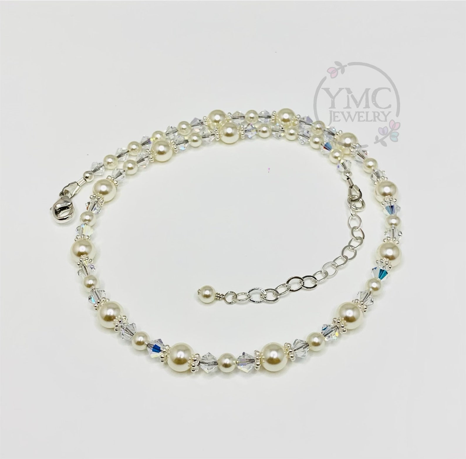 Flower Girl Pearl Necklacebaptism Pearl Necklacebaby Girl Etsy