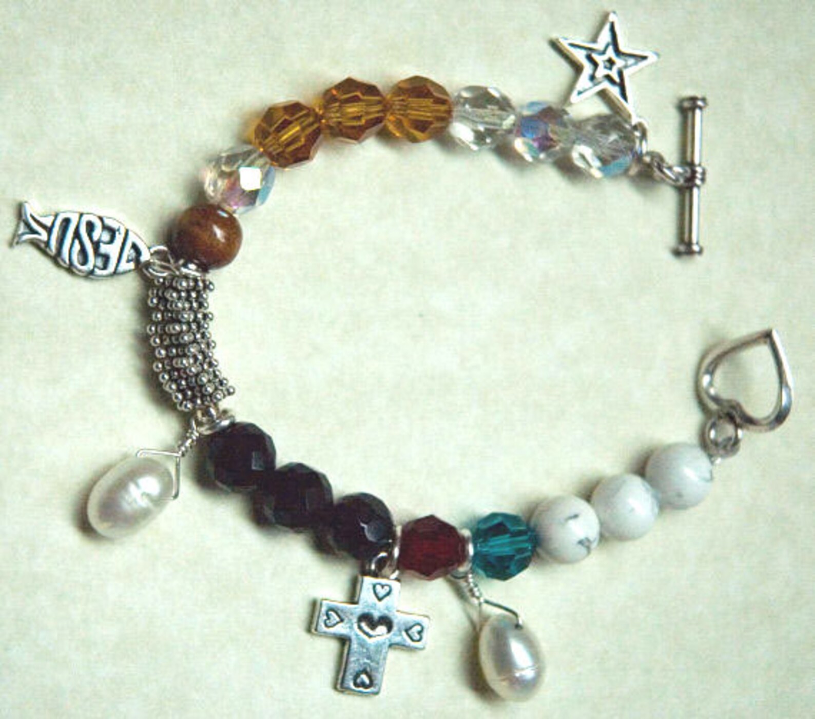 Story of Jesus Bracelet Story of Jesus Christ Bracelet Etsy