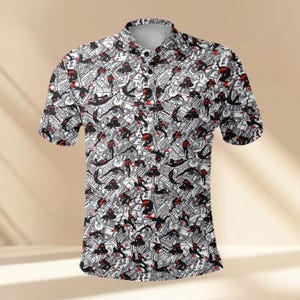 Spiderman Polo Shirt, Marvel Superhero Golf Shirt, Spiderman 2026 Top, Avengers Mens Polo, Marvel Fan Gift, Father's Day Gift