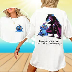 Demon Hunter Tiger Shirt, Derpy the Tiger And Bird Demon Hunter Tiger Shirt, Kpop Saja Boys Shirt, Kpop Demon Hunters Gift, Gift For HI
