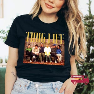 Friends Sitcom Thug Life Sweatshirt, Friends Rachel Hoodie, Joey Friends Shirt, Chandler Bing Shirt, Monica Geller Shirt, Phoebe Buffay