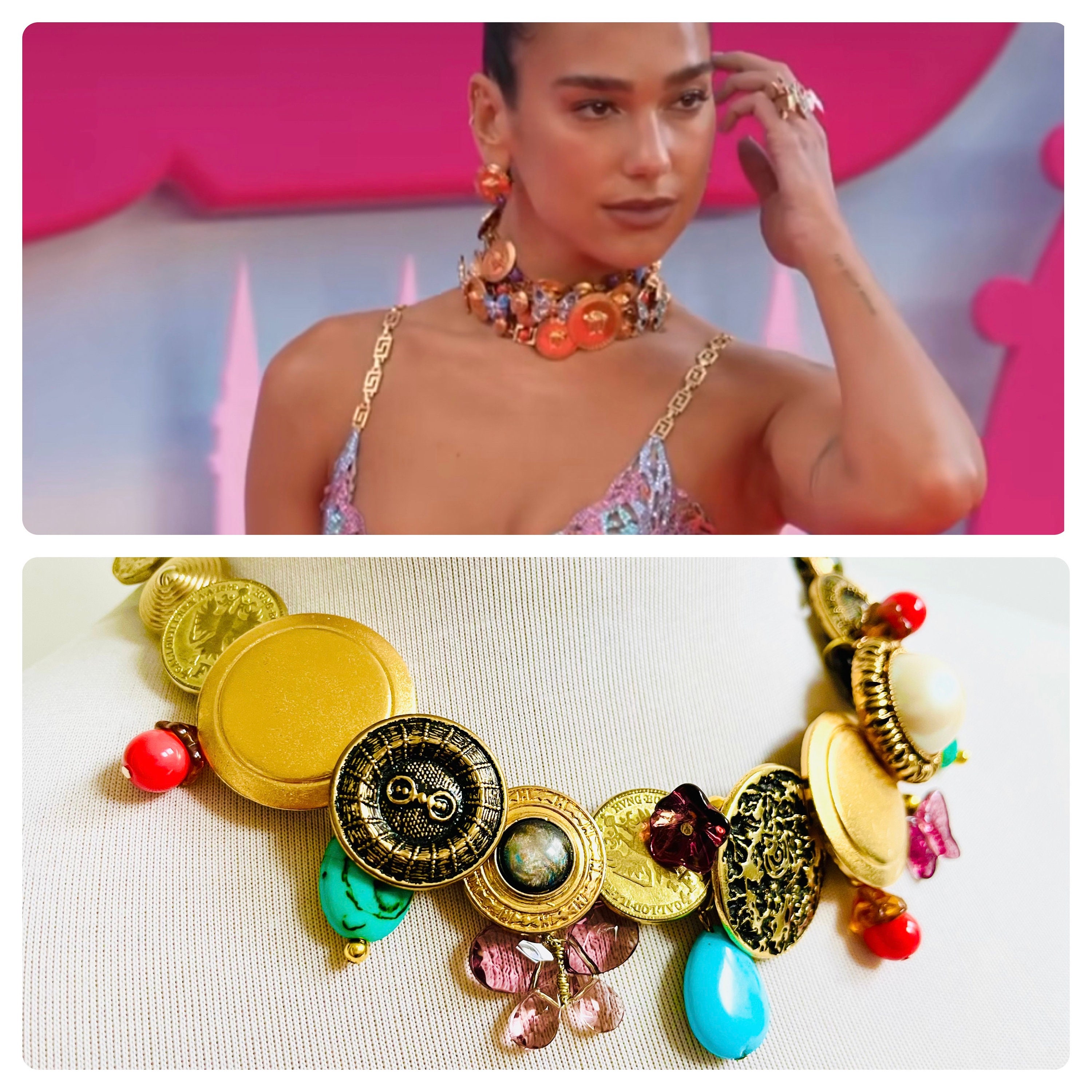 Margot robbie barbie necklace España