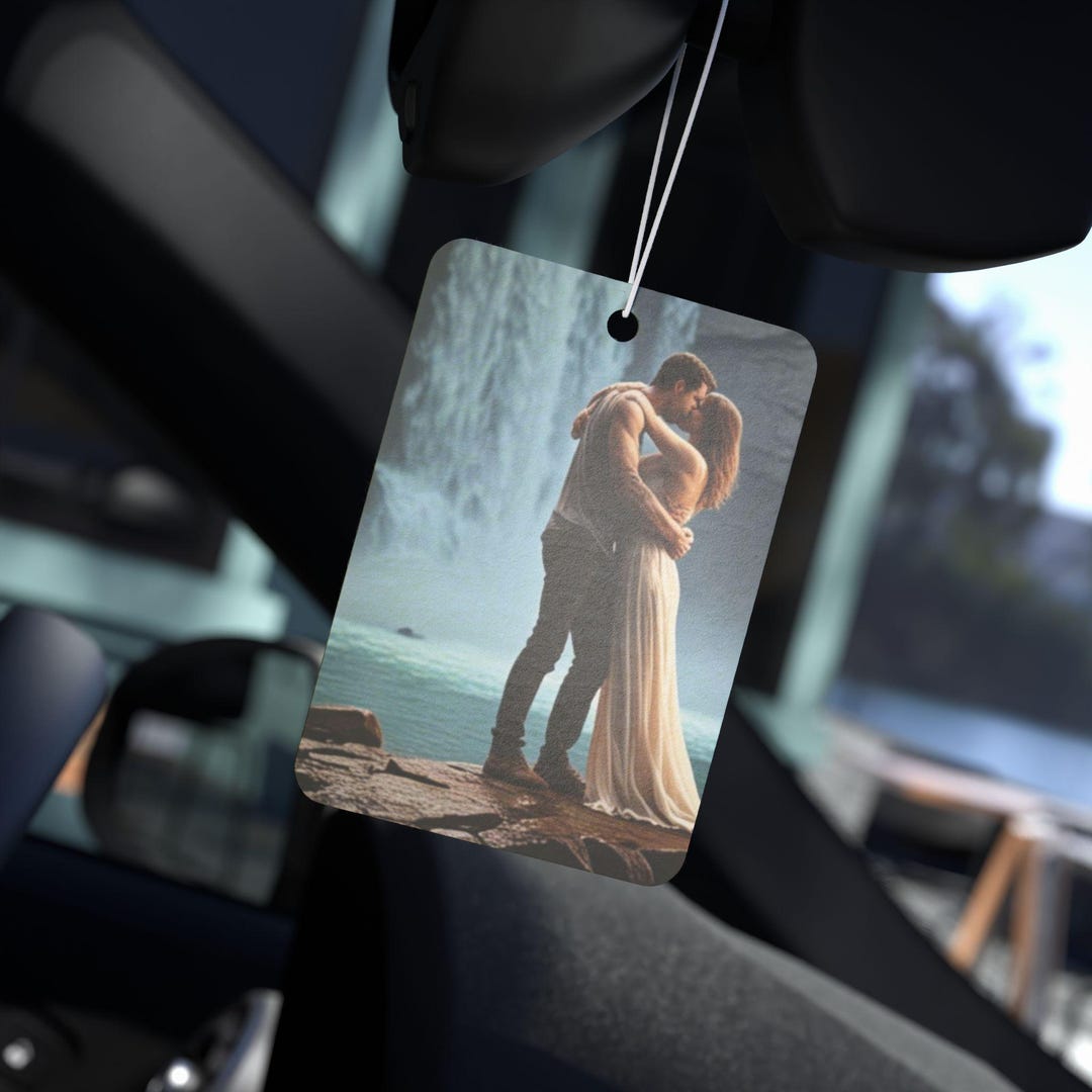 Image showcasing Custom Air Freshener, Car Air Freshener, Gift for Her and Him, Gift ...