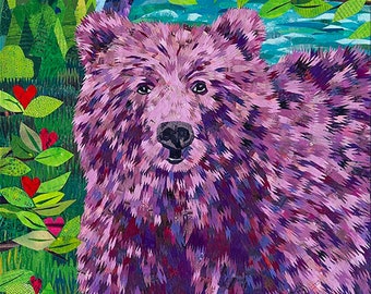 Giclee Art Print  "Mama Bear"
