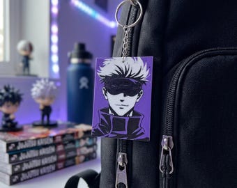 Gojo Satoru Keychain | Jujutsu Kaisen Fan Gift | 3D Printed Anime Accessory