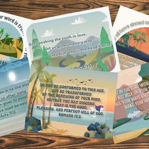Versículos bíblicos de Breaker Rock Beach VBS CSB
