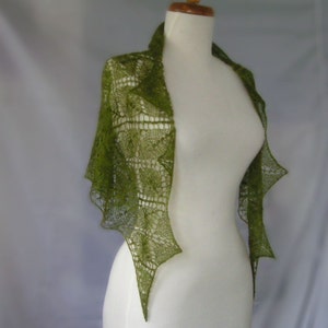 Shawl knitting Pattern, knit charted PDF, neck scarf, shawlette, MOTHER NATURE, 3 styles, lace weight