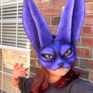 Kit Maschera Therian Fai Da Te Con Lana E Rete - Per Cosplay E Halloween - Foto 2