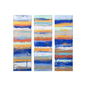 Blue and Metal 1 - 30x30 Inches, Original Abstract Painting, Art Abstract Painting Large Wall Art Textured Painting Canvas Art