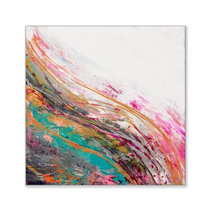 Edge of Light - 20x20 Inches, Original, Modern, Fine Art Abstract Painting, Acrylic on Canvas, Contemporary Art