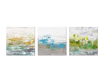 Views of Nature Series Collection 3 - Original Abstract Painting, Modern Contemporary Art, Canvas Wall Art, Rustic, Industrial Painting