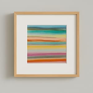 Radiant Light 1 -  5.5 x 5.5 Inch Original Watercolor Painting