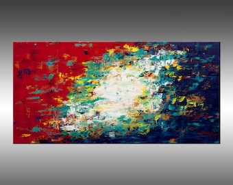 Searching 14 - Large 72x36 Inch Original Abstract Painting, Modern Acrylic Fine Art on Canvas, Large Canvas Wall Art, Contemporary