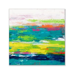 Reclaimed 12 - 20x20 Inches, Original, Modern, Fine Art Abstract Painting, Acrylic on Canvas, Contemporary Art