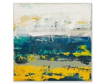 Views of Nature 85 - 8x8 Inch Original Abstract Landscape Painting