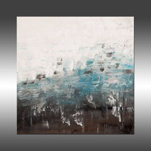 Modern Industrial 21 - Original, Modern, Fine Art Abstract Painting, Acrylic on Canvas, Contemporary Art