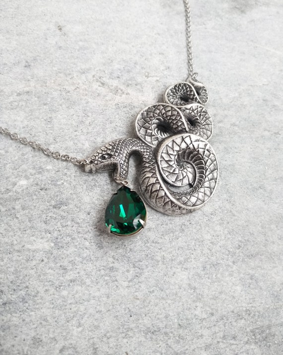 Swarovski shop snake necklace