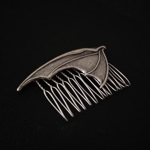 Bat Hair comb, Bat wing hair jewelry, Gothic Jewelry image 5