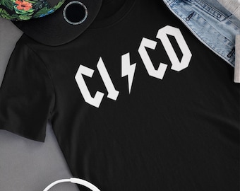 CI/CD Programmer Gift Unisex Tee | Funny Software Engineer Shirt | Geeky Coding Apparel