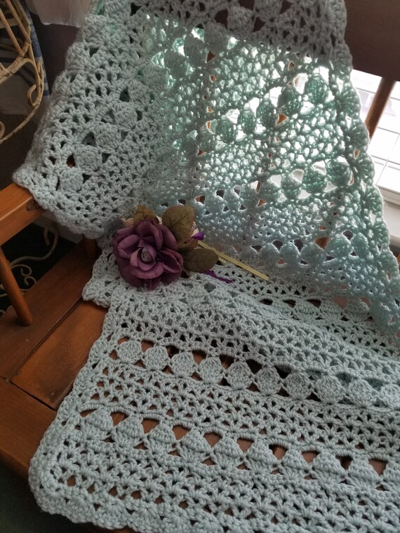 CROCHETED PRAYER SHAWL for Healing Friendship Love and Etsy