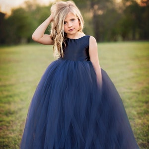 Navy flower girl dresses uk outlet