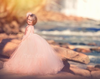 Flower Girl Dress, Tulle Tutu Dress