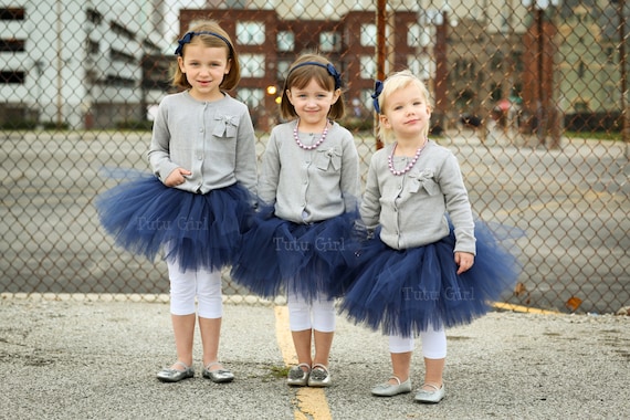 Girls clearance navy tutu