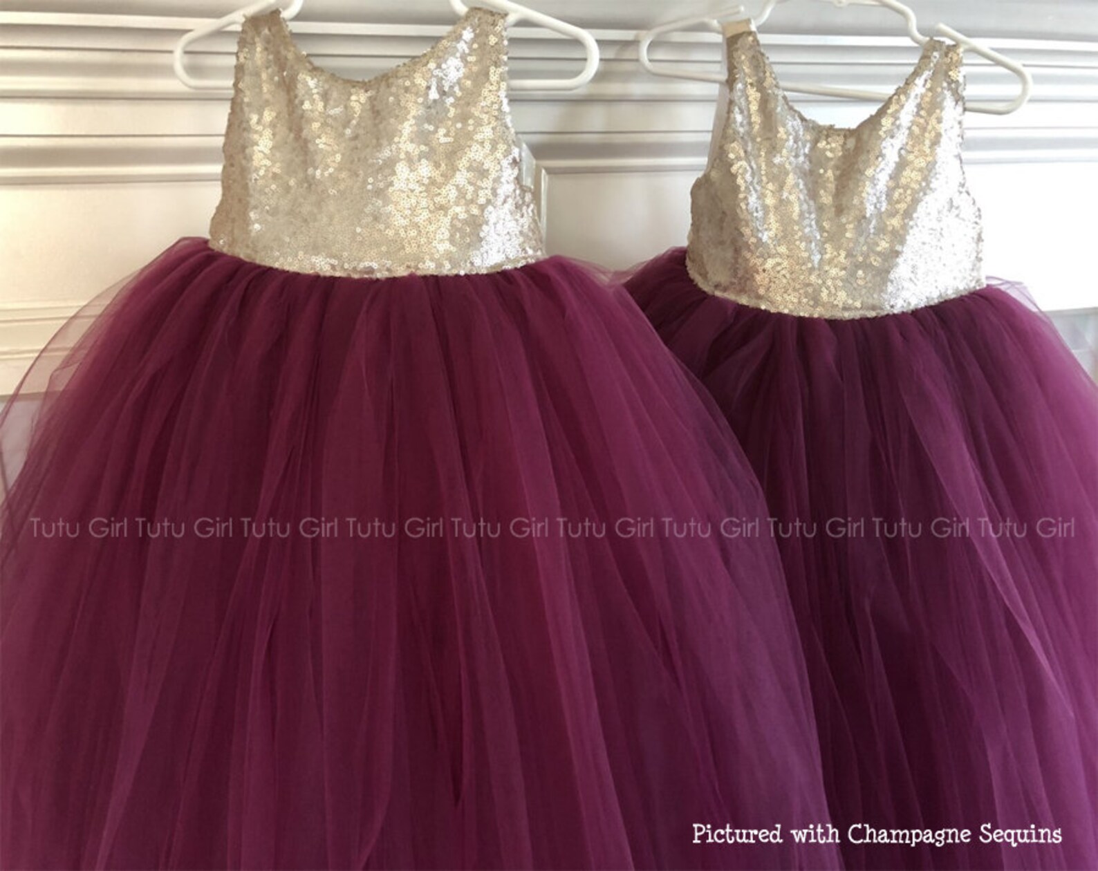Burgundy Flower Girl Dress Wine Flower Girl Tutu Dress Wine Etsy