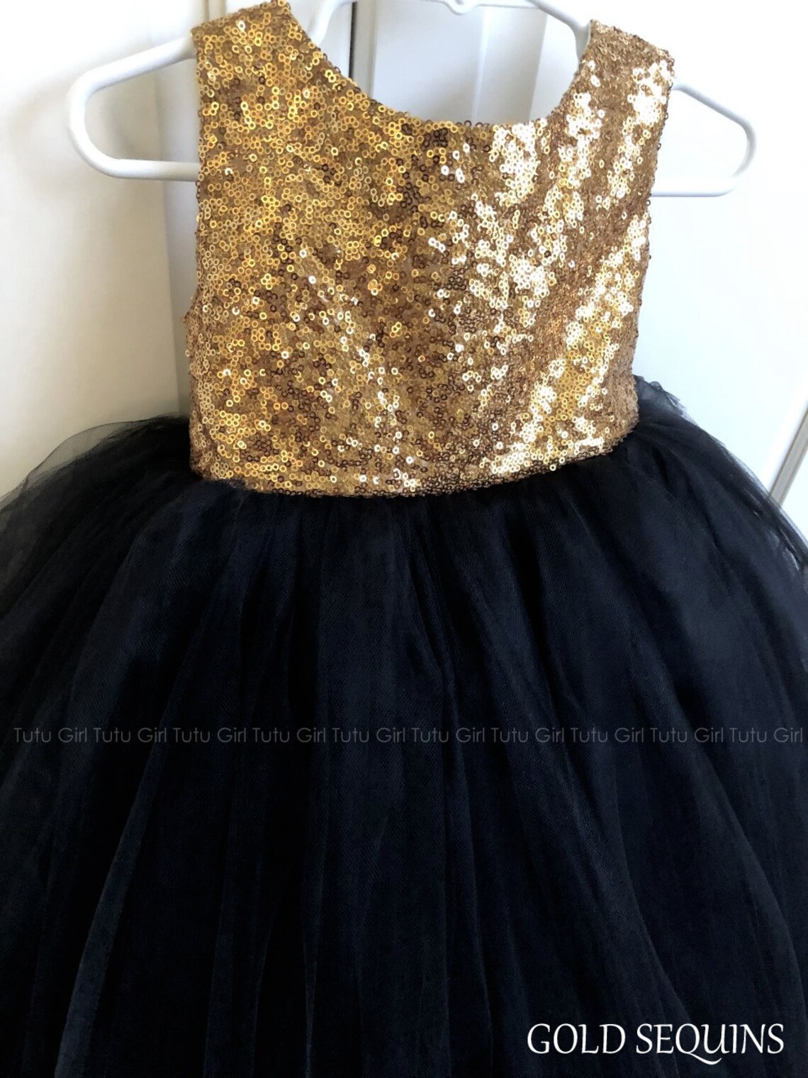 Lace Tulle Black Stain-Sash Pretty Flower Girl dress With Bownot