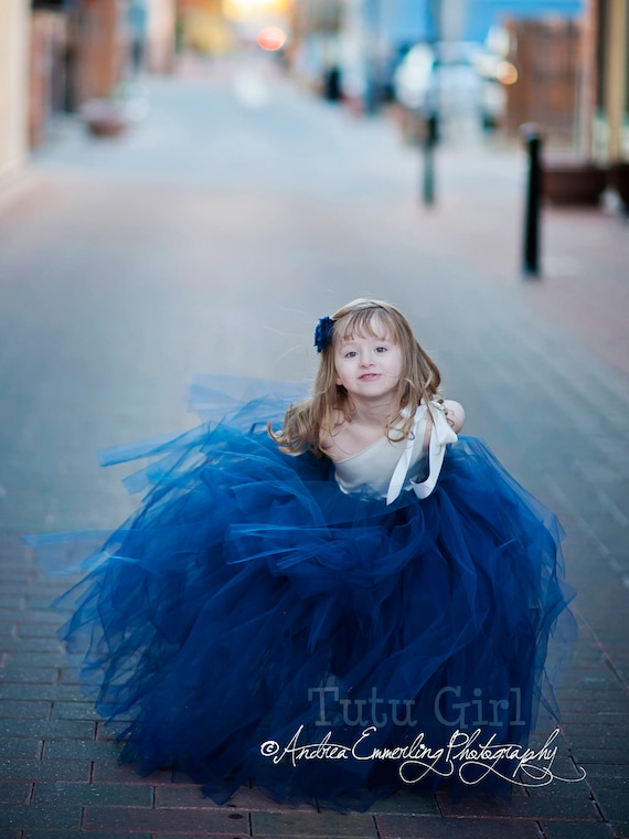 Purple Flower Girl Dress Plum Tutu Dress Eggplant Tulle Dress