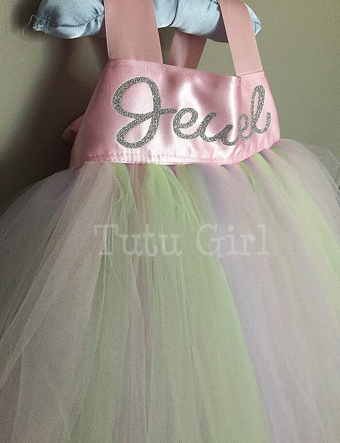 Personalized Birthday Dress First Birthday Dress Tulle Etsy