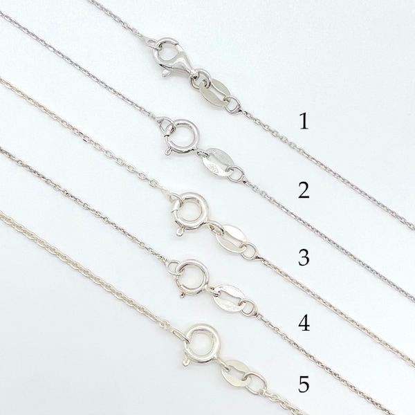 Rolo Chains in .925 Sterling Silver, 16", 18", 20", 22" - LS6092-S