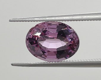 Royal Purple Sapphire – Amethyst Color Loose 10x7mm 3 Carat Oval Gem LSG174