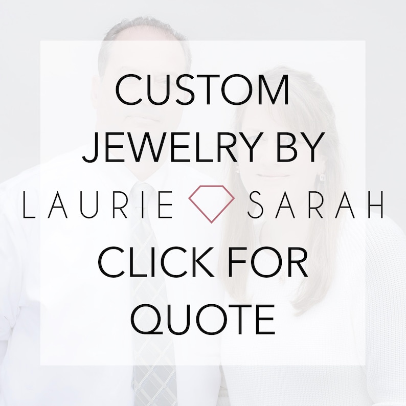 Custom Jewelry Design by Laurie Sarah, Custom Engagement Rings, Custom Wedding Rings, Custom Earrings Necklaces Bracelets etc - Down Payment image 1