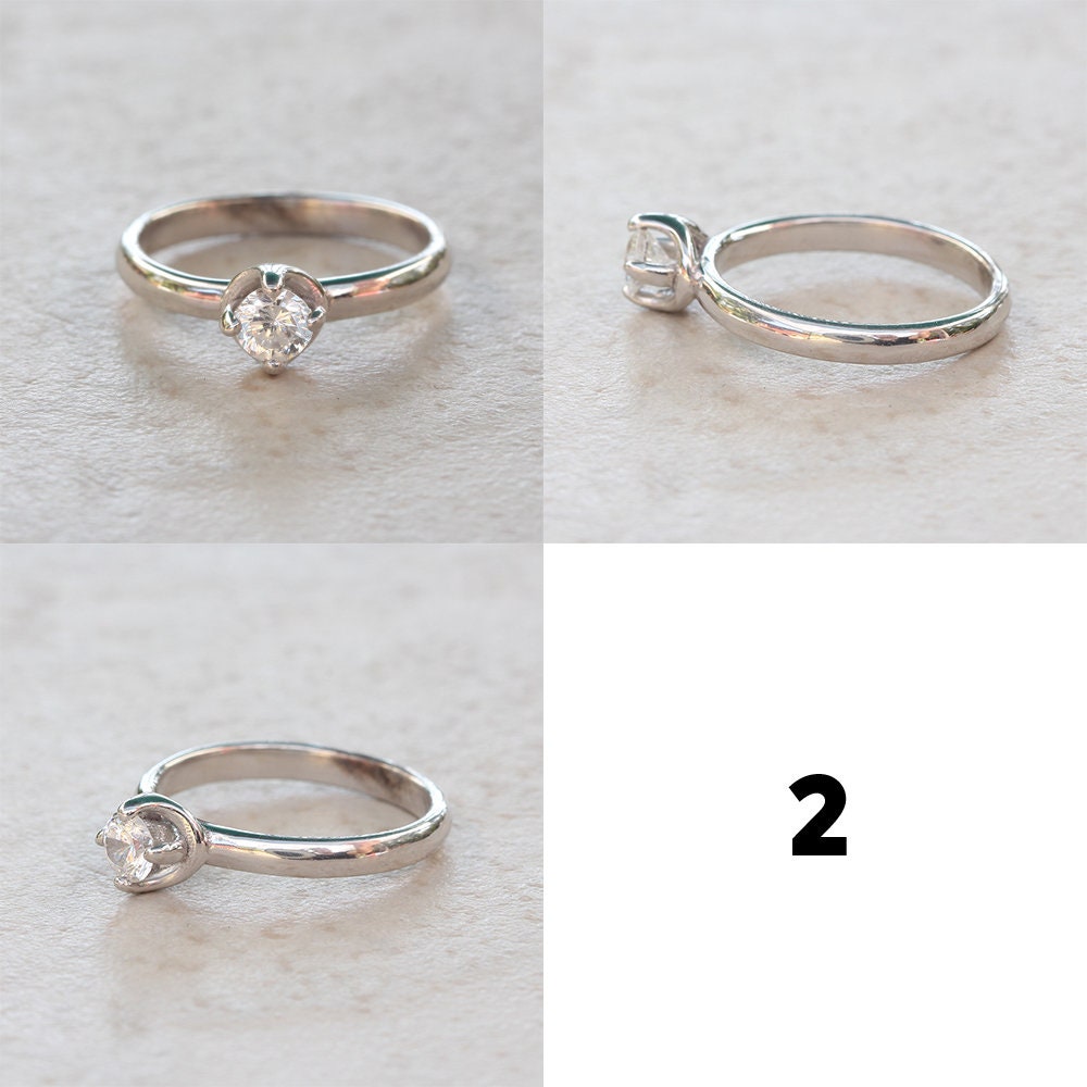 Silver CZ Rings - Make an Offer - Your Pick of One of These