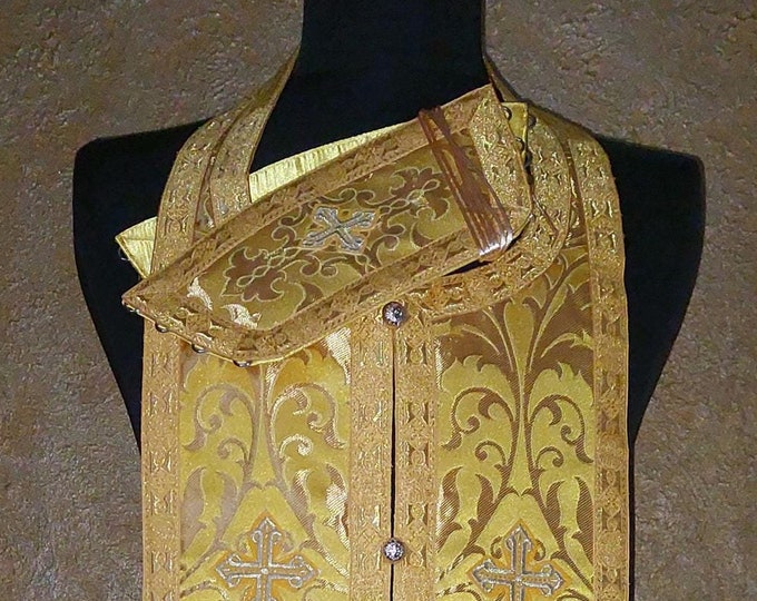 Epitrachyl and cuffs. Priest's kit. Write to me to choose a fabric. Church clothes. Orthodox vestments. A great gift for your rector.