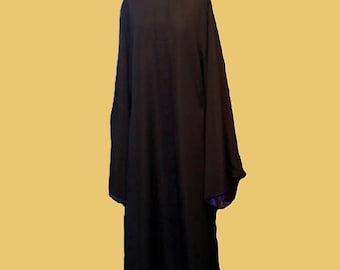 Greek Orthodox cassock. Upper cassock. Outer cassock. External cassock for an Orthodox priest. Church clothing. Exorasson for a priest.