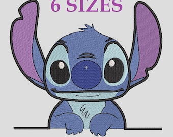 Embroidery files "Stitch". Stitch and Lilo. Cute Baby Stitch. Cartoon embroidery files. Machine embroidery designs for kids.