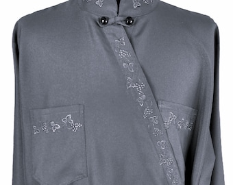 Anteri. Greek style. Inner cassock. Greek lower cassock for a priest. Gabardine. Embroidery “Grapes”. Orthodox lower cassock. Anteri.